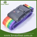 Custom Adjustable Polyester Cross Luggage Strap Belt For Safe